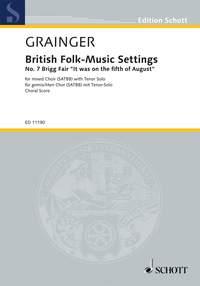 British Folk-Music Settings