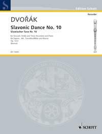 Antonín Dvorák: Slavische Tanz 10