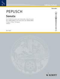 Pepusch: Sonate F