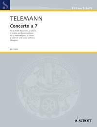 Georg Philipp Telemann: Concert A 7