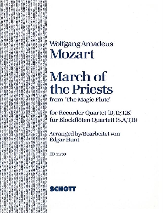 Wolfgang Amadeus Mozart: March Or The Priests