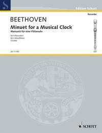 Minuet For A Musical Clock WoO 33