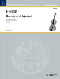 Hasse: Bourrée and Menuet