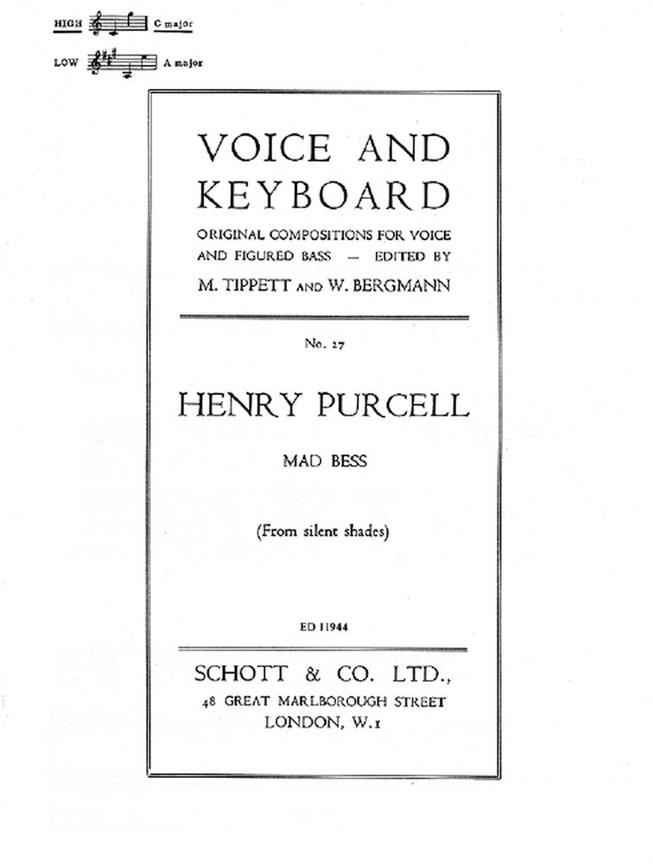 Purcell: Mad Bess