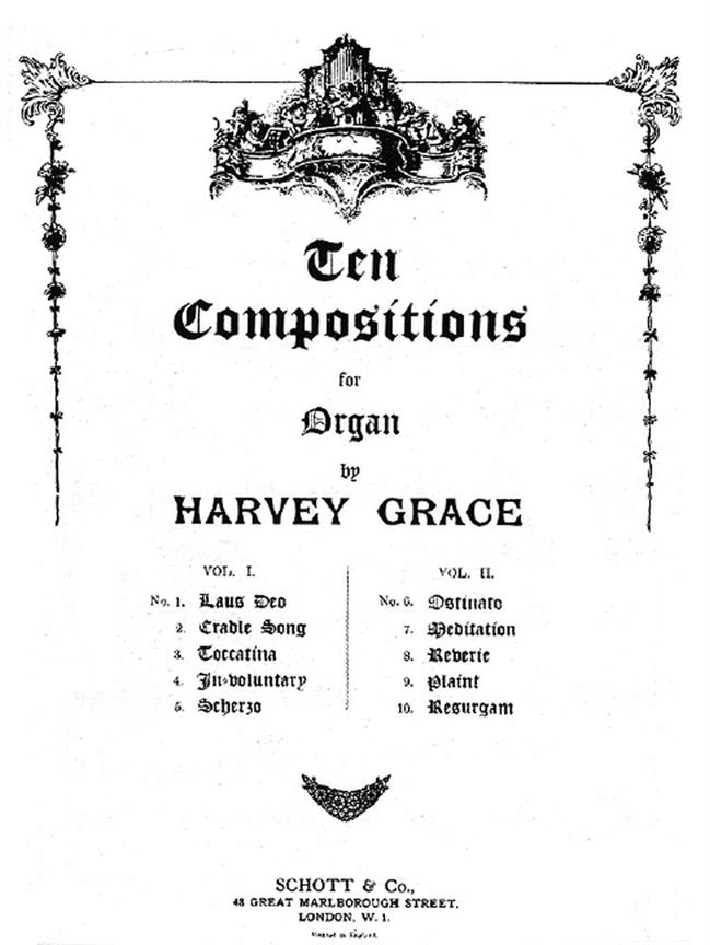 Ten Compositions For Organ