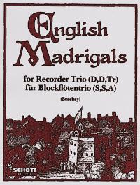 Beechey: English Madrigals 3Instr.