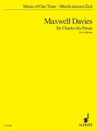 Maxwell Davies: Sir Charles his Pavan