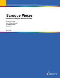 Baroque Pieces for String Quartet