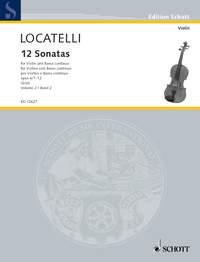 Locatelli: 12 Sonatas op. 12 Vol. 2