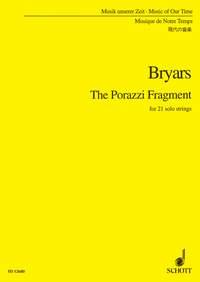 Bryars: The Porazzi Fragment
