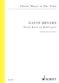 Bryars: Third Book Of Madrigals