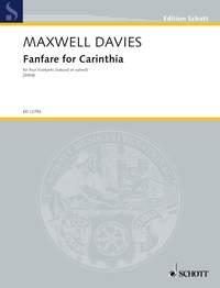 Maxwell Davies: Fanfare fuer Carinthia