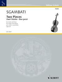 Sgambati: Two Pieces op. 24