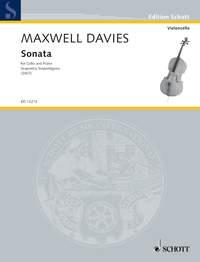 Maxwell Davies: Sonata For Cello and Piano