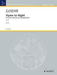 Goehr: Hymn to Night op. 87