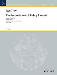 The Importance of Being Earnest