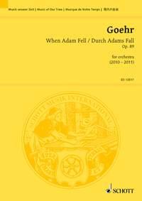 When Adam Fell op. 89