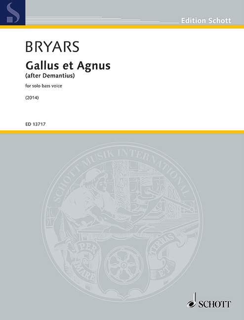 Gavin Bryars: Gallus et Agnus