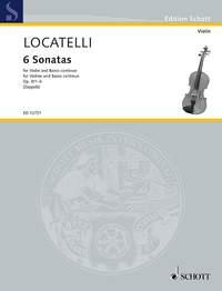Pietro Locatelli: 6 Sonatas op. 8/1-6 Vol. 1