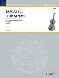 Pietro Locatelli: 3 Trio Sonatas op. 8/7-9 Vol. 2