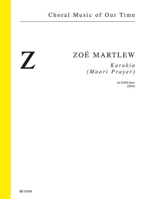 Zoë Martlew: Karakia