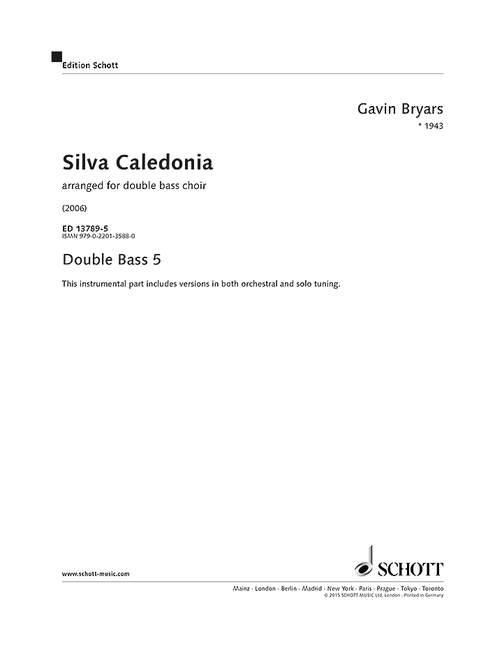 Gavin Bryars: Silva Caledonia