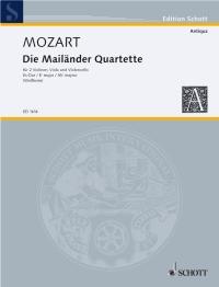 Die Mailander Quartette KV Anh. 213