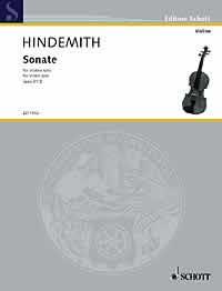 Hindemith: Violin Sonata op. 31/2