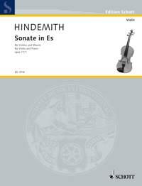 Paul Hindemith: Sonata in Eb Major op. 11/1