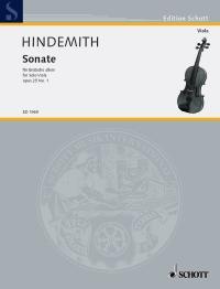Paul Hindemith: Viola Sonata op. 25/1