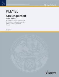 String Quintet G minor BEN 272