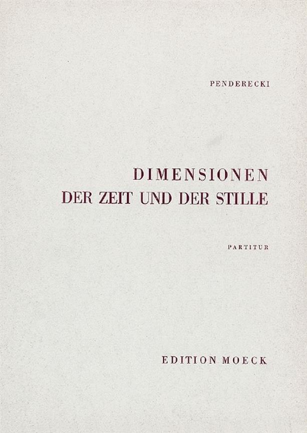 Dimension of Time and Silence