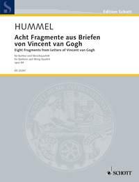 8 Fragments from Letters of Vincent van Gogh