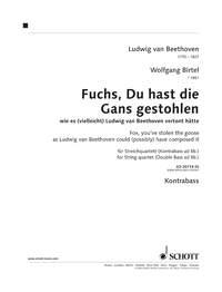 Fox, you've stolen the goose