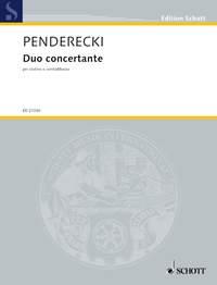 Penderecki: Duo concertante