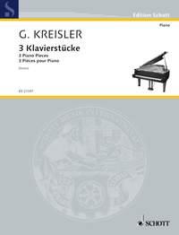 Kreisler: 3 Piano Pieces
