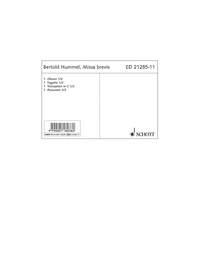 Missa brevis op. 5 a