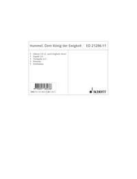 Dem Konig der Ewigkeit op. 17