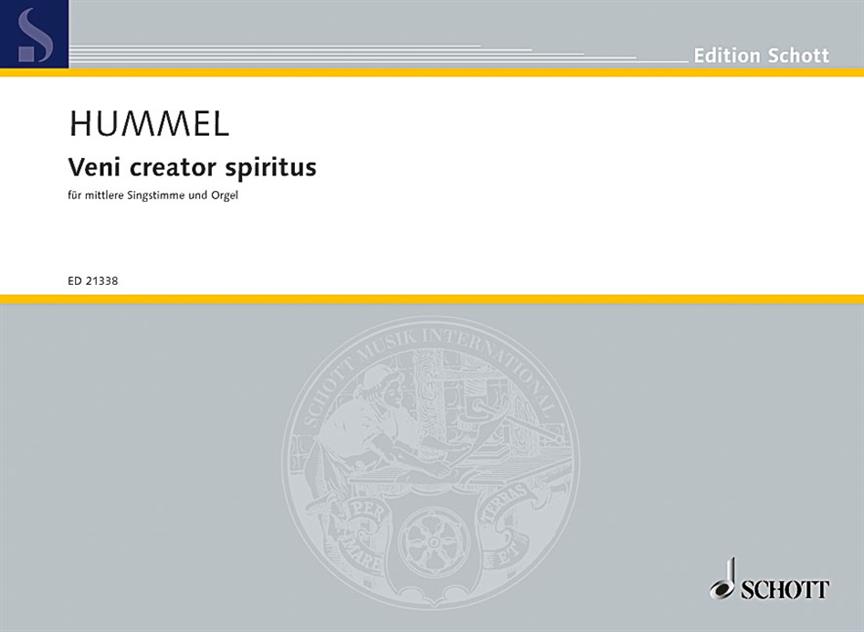 Bertold Hummel: Veni, Creator Spiritus op. 103g