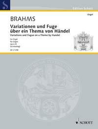 Johannes Brahms: Variations and Fugue on a Theme by Handel op. 24