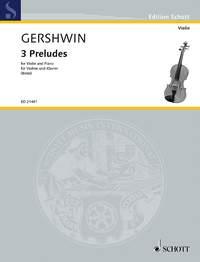 3 Preludes - Violin