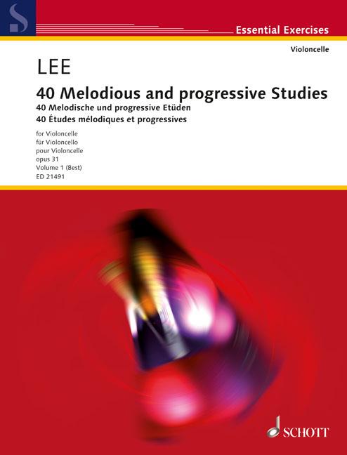 Sebastian Lee: 40 Melodious and Progressive Studies op. 31 Band 1
