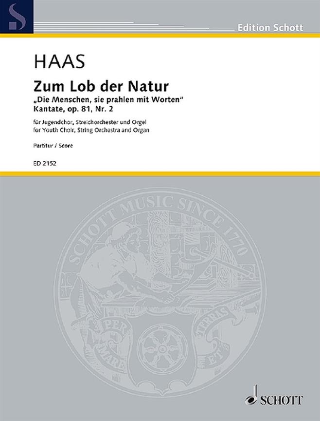 Zum Lob der Natur op. 81/2