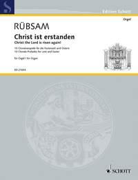 Wolfgang Rübsam: Christ ist erstanden (Orgel)
