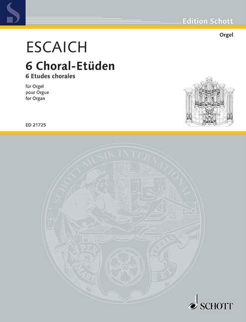 Thierry Escaich: 6 Etudes chorales