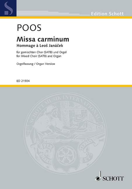 Heinrich Poos: Missa carminum