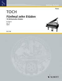 Five Times Ten Etudes op. 57 Band 1