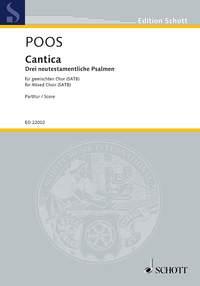 Heinrich Poos: Cantica
