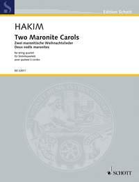 Naji Hakim: Two Maronite Carols