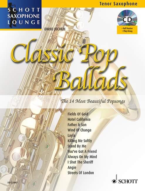 Classic Pop Ballads Tenor Saxophone